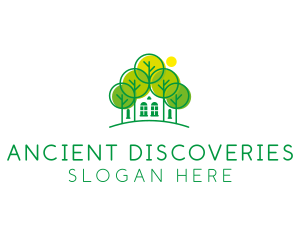 Green Forest House logo design