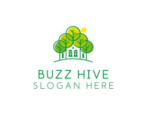 Green Forest House logo design