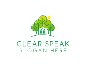 Green Forest House logo design