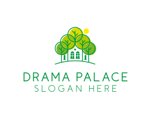 Green Forest House logo design