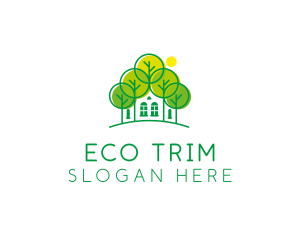 Green Forest House logo design