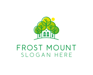 Green Forest House logo design