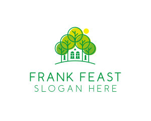 Green Forest House logo design