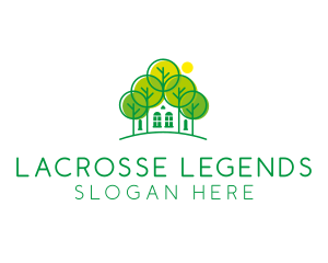 Green Forest House logo design