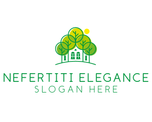 Green Forest House logo design