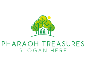 Green Forest House logo design