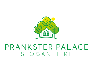 Green Forest House logo design