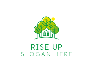 Green Forest House logo design