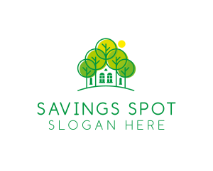 Green Forest House logo design