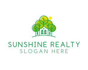 Green Forest House logo design