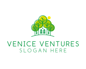 Green Forest House logo design