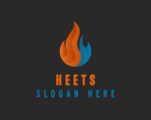 Hot Cold Temperature Logo