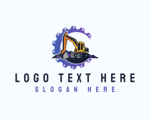 Digger - Industrial Machine Excavation logo design