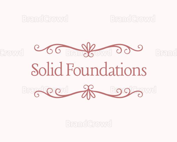 Fashion Decoration Boutique Logo