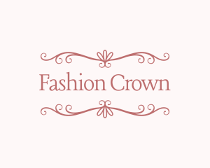 Fashion Decoration Boutique logo design