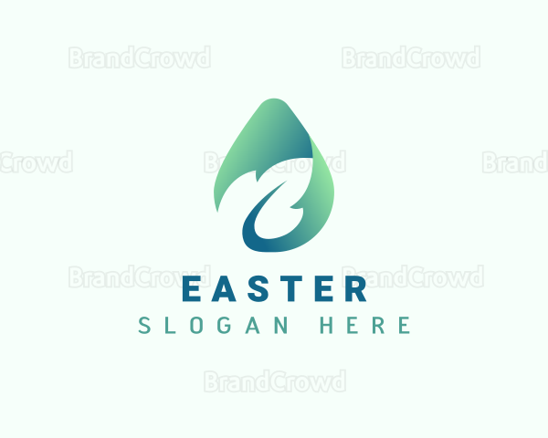 Organic Natural Leaf Logo
