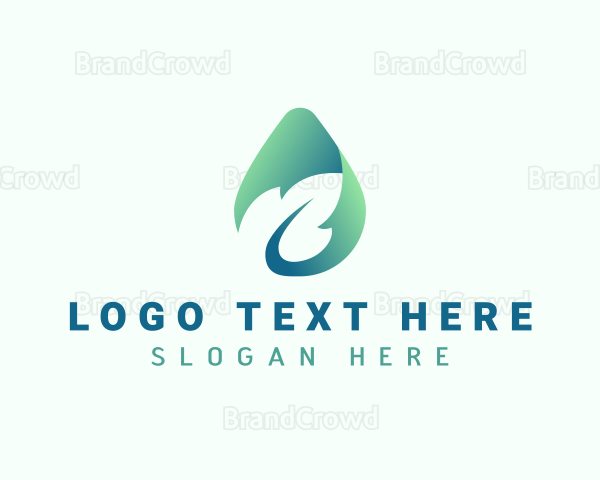 Organic Natural Leaf Logo