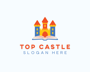 Learning Childcare Castle logo design