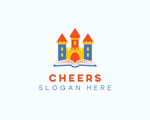 Publisher - Learning Childcare Castle logo design