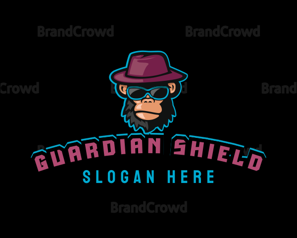 Gaming Monkey Hat Logo