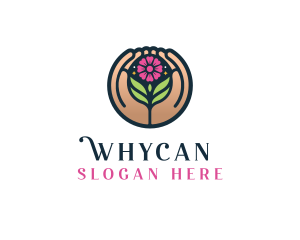 Natural Flower Gardening Logo