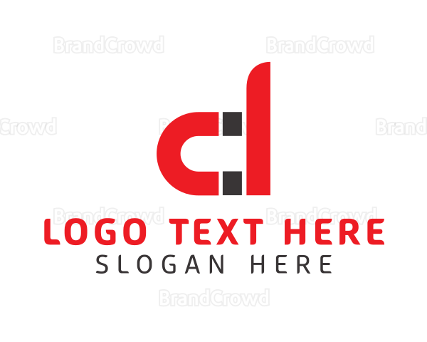 Red D Magnet Logo