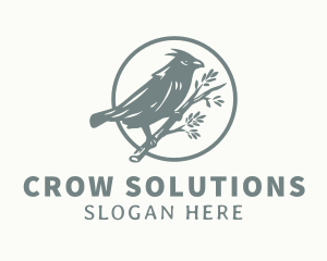 Sparrow Tree Branch logo design