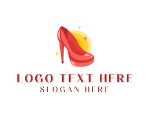 Stilettos High Heels Shoe Logo