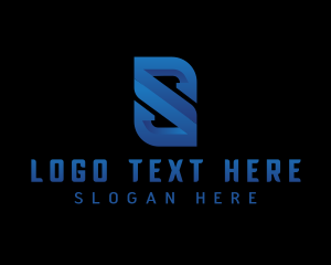 Modern - Tech Business Letter S logo design
