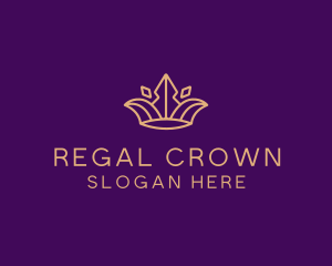 King Royalty Crown logo design