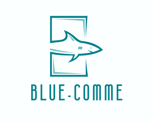 Conservation - Shark Aquarium Surfing logo design