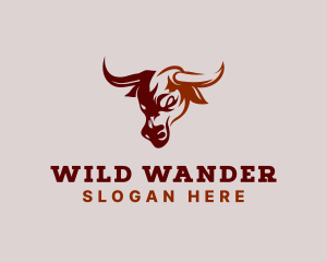 Wild Bull Ranch logo design