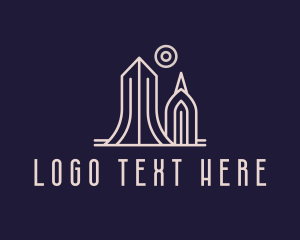 Residential - Urban Apartment Property logo design