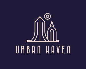 Urban Apartment Property logo design