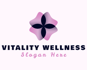 Floral Spa Wellness logo design