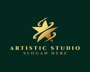 Studio - Star Waves Film Studio logo design