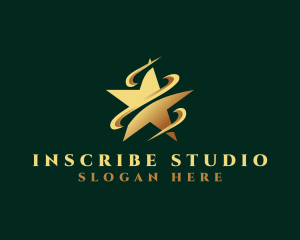 Star Waves Film Studio logo design