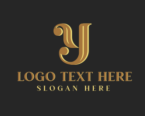 Letter Y - Elegant Fashion Designer logo design