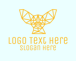 Yellow - Simple Animal Line Art logo design