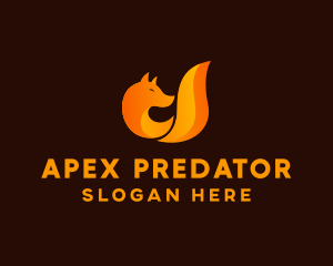 Predator - Wild Predator Fox logo design