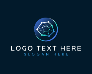 Link - Network Link Technology logo design