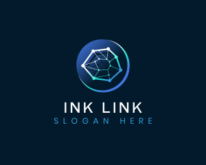 Network Link Technology logo design