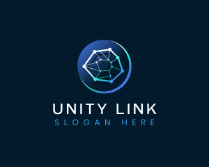 Network Link Technology logo design