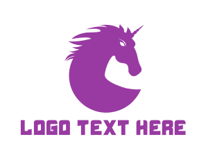Purple Unicorn Gaming Logo
