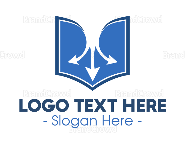 Book Arrows Reading Logo