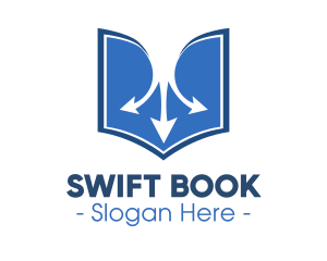 Booking - Book Arrows Reading logo design