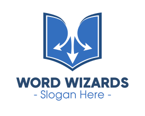 Editing - Book Arrows Reading logo design