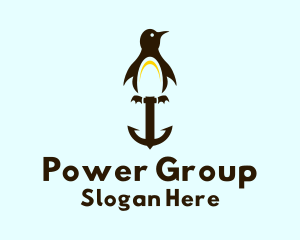 Penguin Anchor Shipyard  Logo