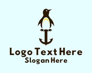 Penguin Anchor Shipyard  Logo