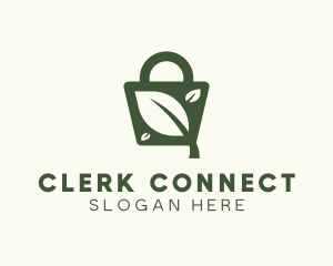 Clerk - Organic Plant Shopping logo design